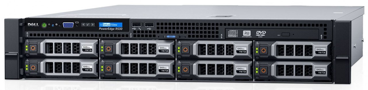 MÁY CHỦ DELL POWEREDGE R530 E5-2630 V3 2.4GHZ